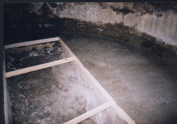 The reconstruction of the crypt