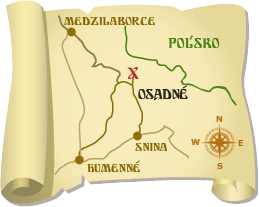 How to get to Osadné
